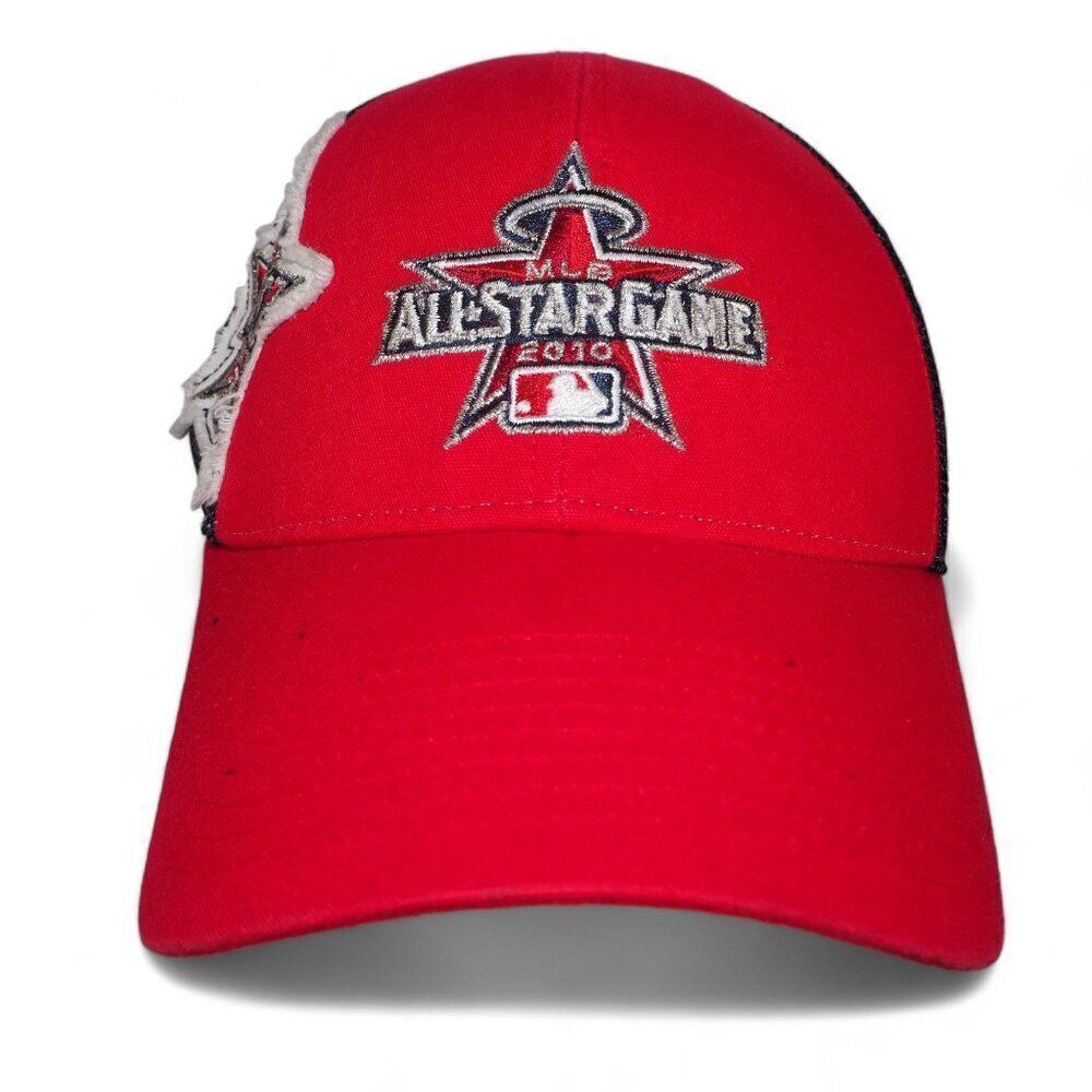 New Era 2010 All Star Game LA Angels Snapback‎ Hat Red / Black OS